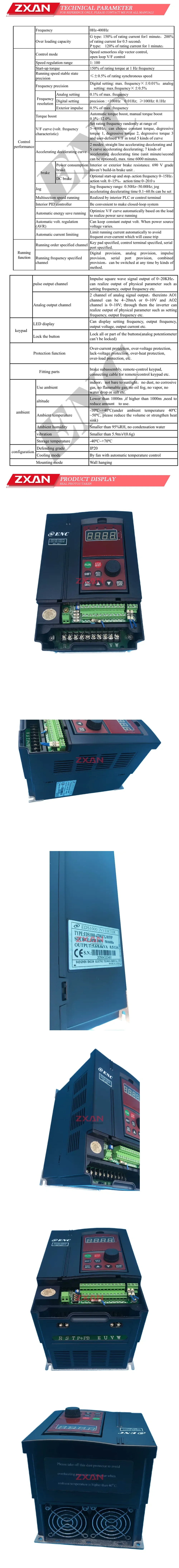 ENC EDS1000-4T0037G/0055P Description