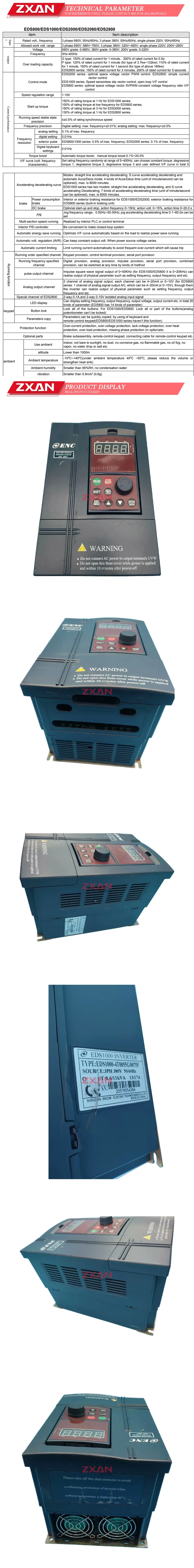 ENC EDS1000-4T0055G/0075P Description