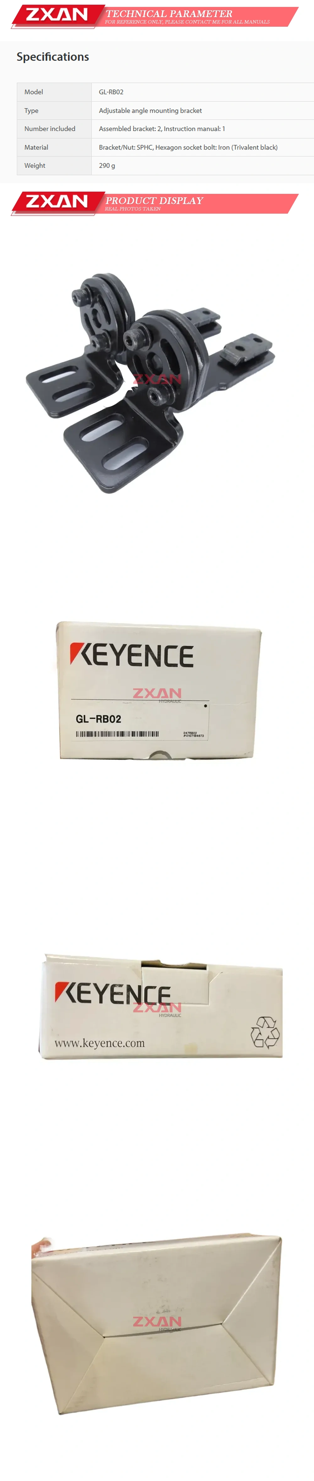KEYENCE GL-RB02 Description