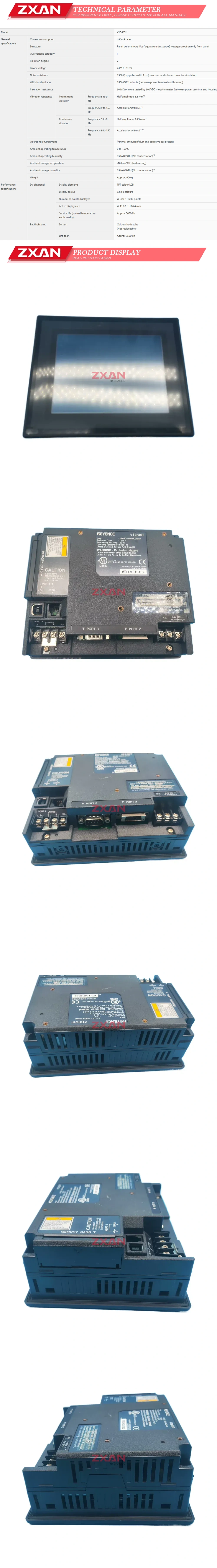 KEYENCE VT3-Q5T Description