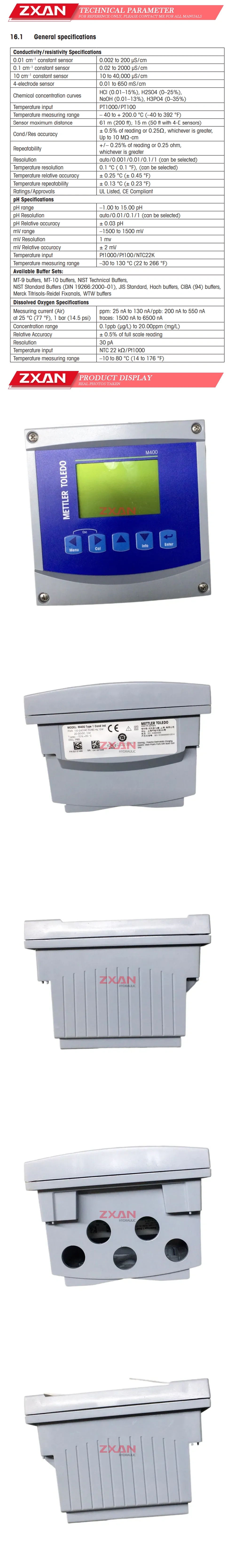 Mettler Toledo M400 Type 1 Cond Ind Description