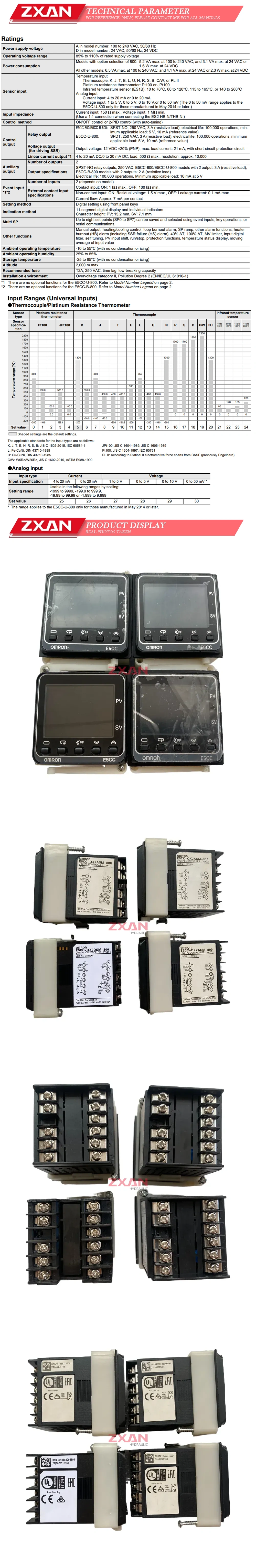 OMRON E5CC-QX2ASM-800 Description