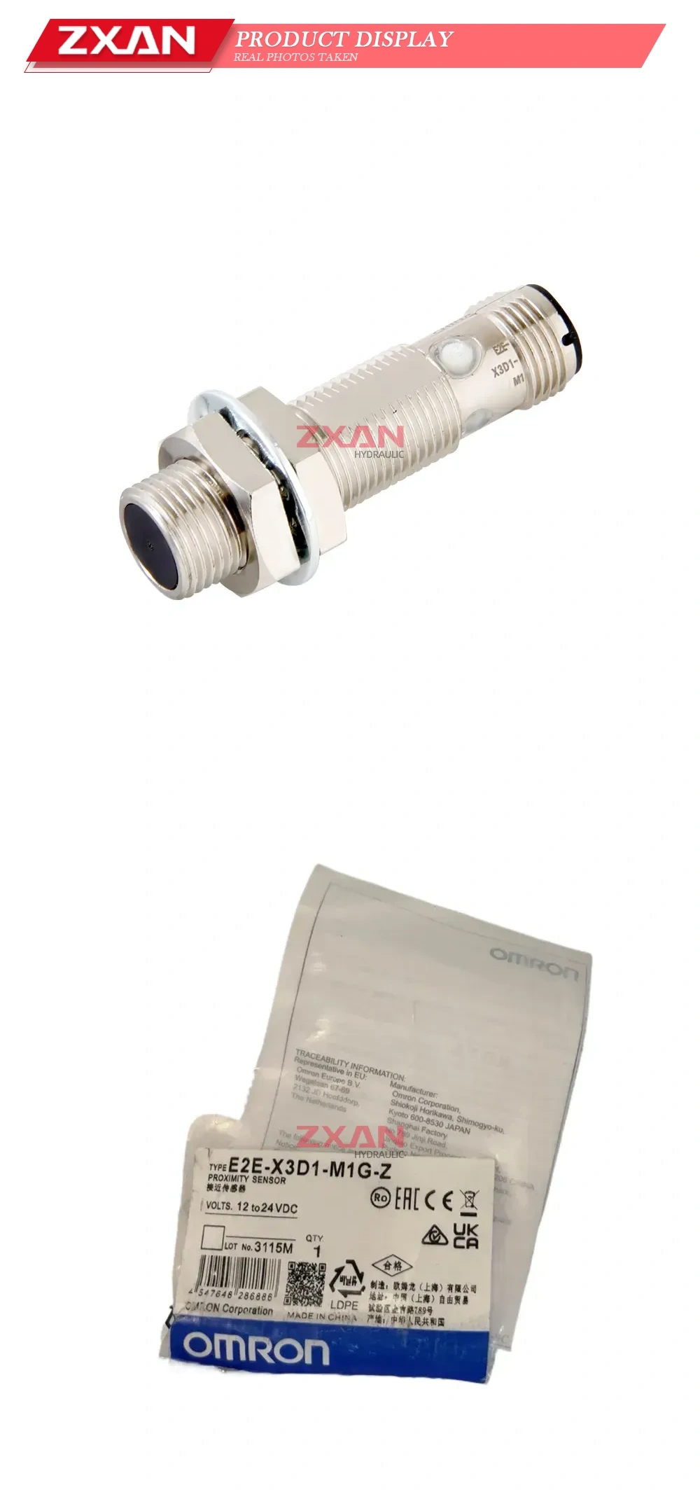 Omron E2E-X3D1-M1G-Z Description