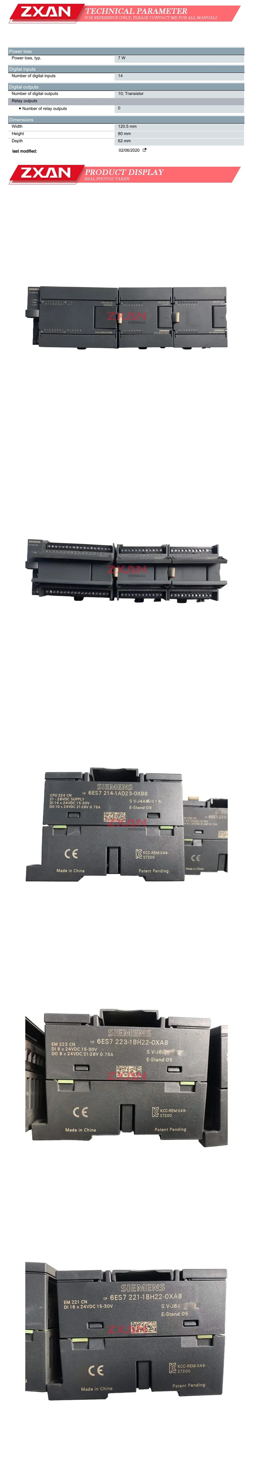 SIEMENS 6ES7214-1AD23-0XB8 Description