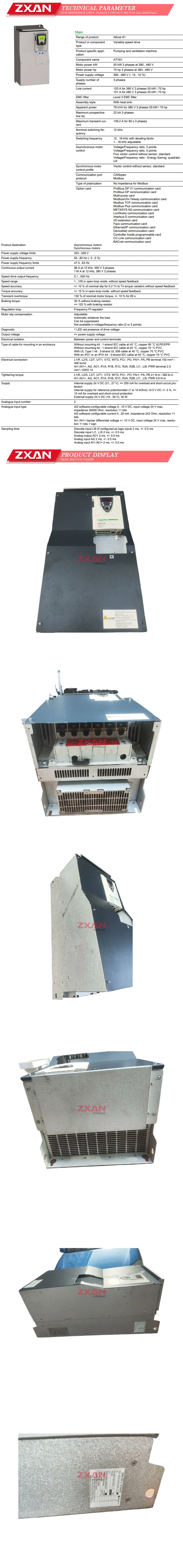 Schneider ATV61HD55N Description