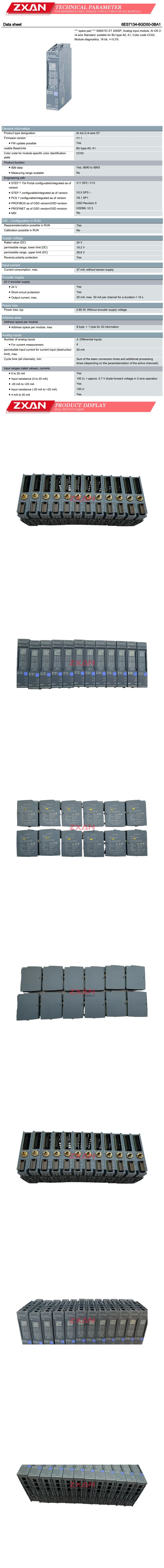Siemens 6ES7134-6GD00-0BA1 Description