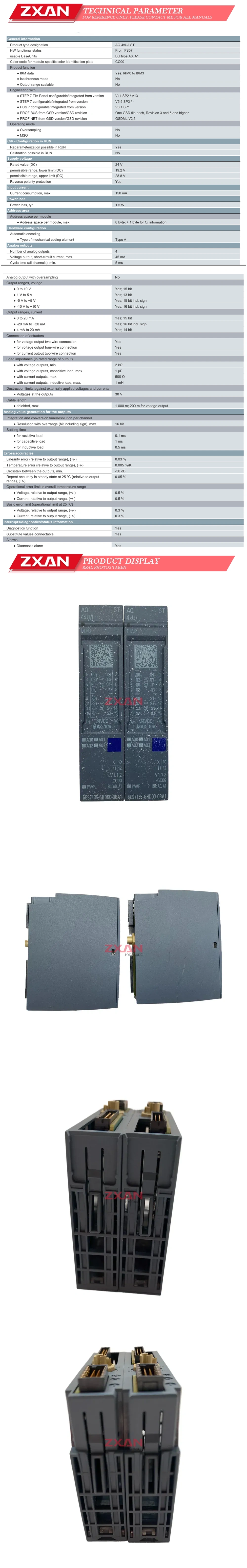 Siemens 6ES7135-6HD00-0BA1 Description