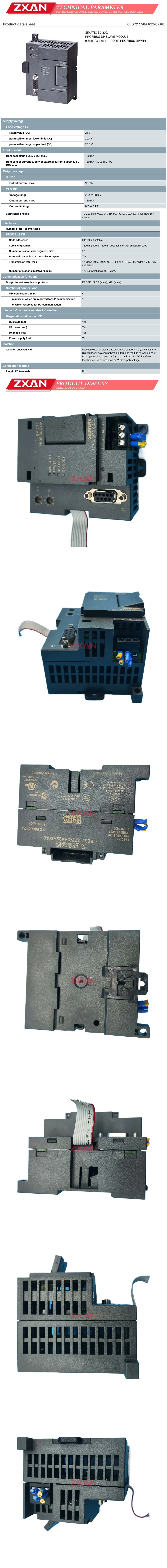Siemens 6ES7277-0AA22-0XA0 Description