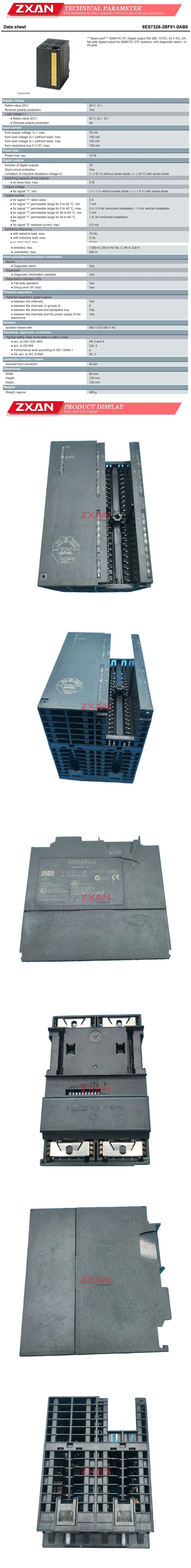 Siemens 6ES7326-2BF01-0AB0 Description