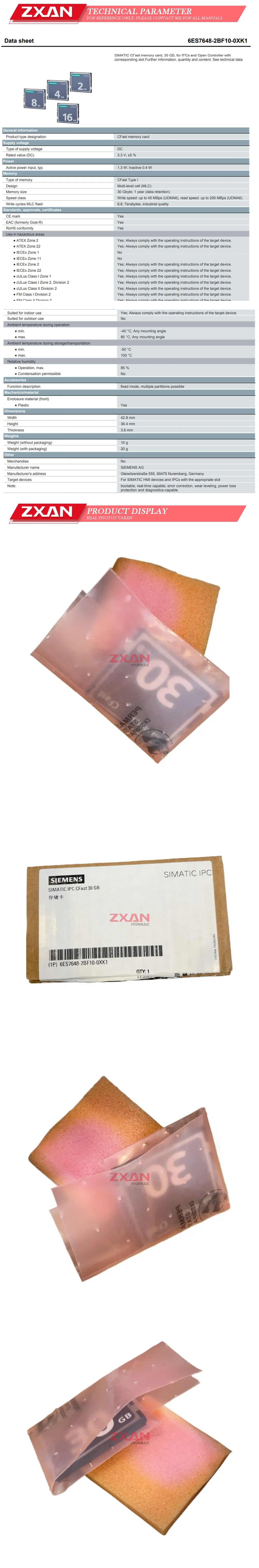 Siemens 6ES7648-2BF10-0XK1 Description