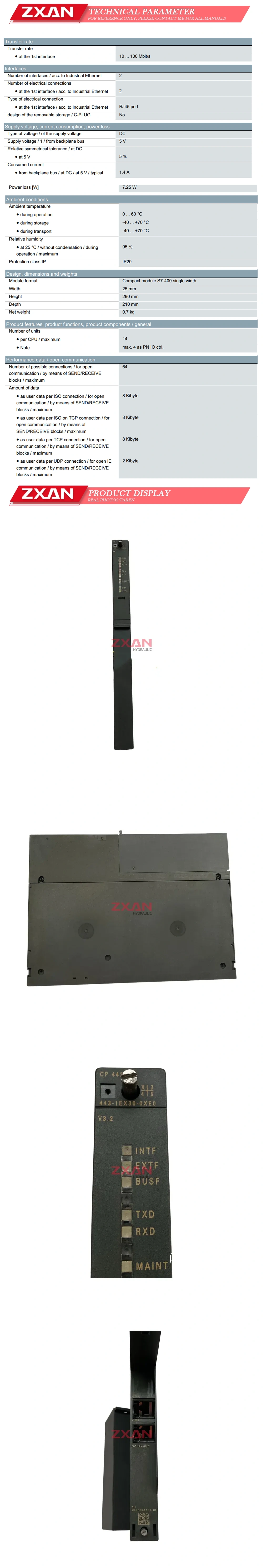 Siemens 6GK7443-1EX30-0XE0 Description