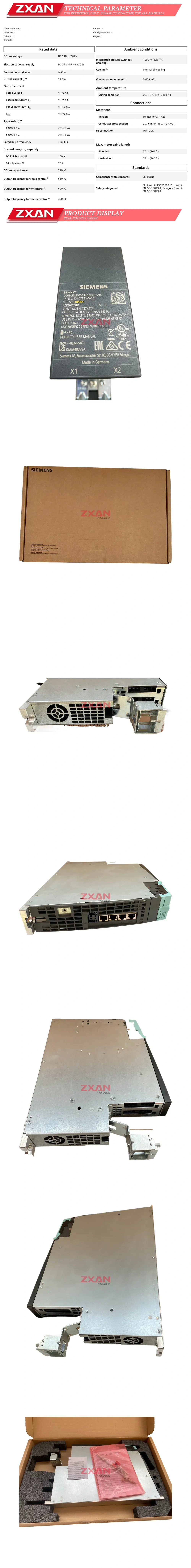 Siemens 6SL3120-2TE21-0AD0 Description