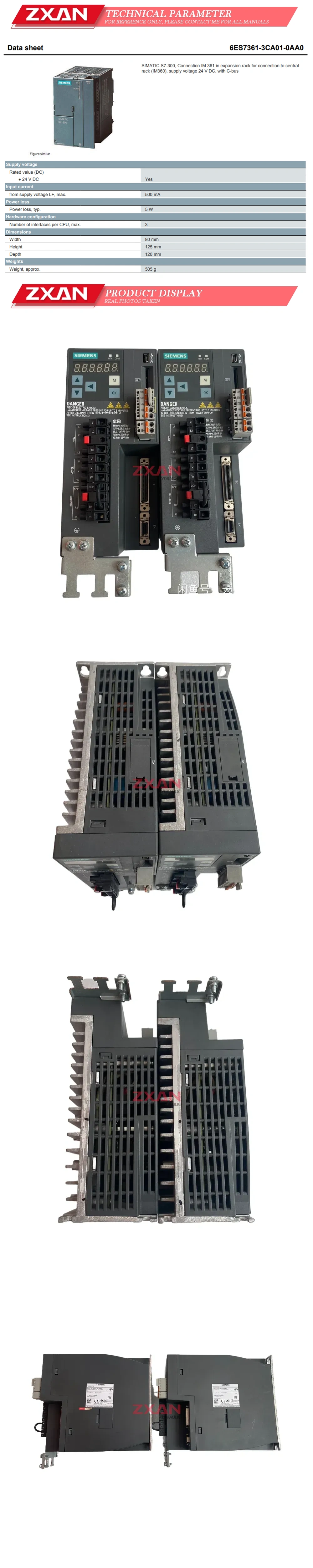 Siemens 6SL3210-5FE10-8UA0 Description