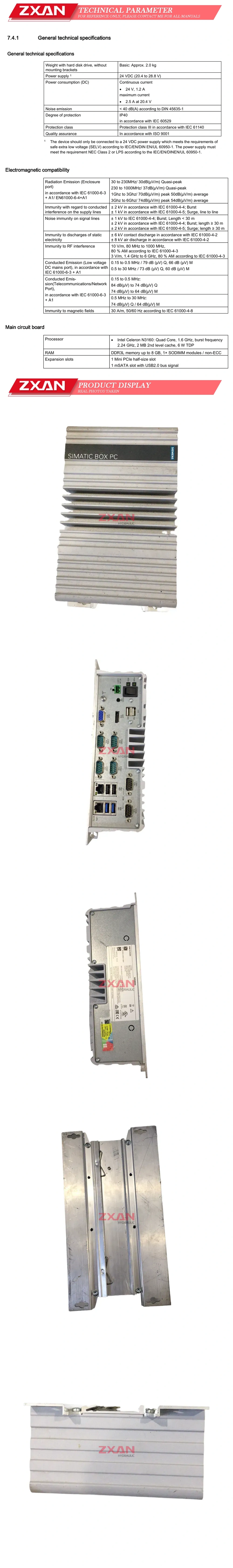 Siemens SIMATIC IP C327E Description