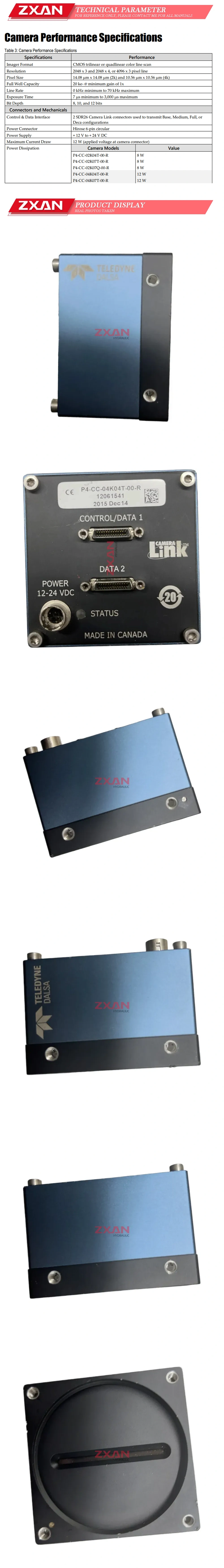 Teledyne Dalsa P4-CC-04K04T-00-R Description