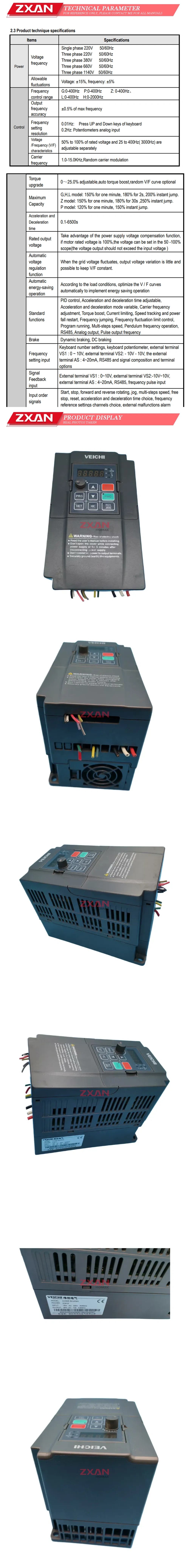 VEICHI AC60E-S2-2R2G Description