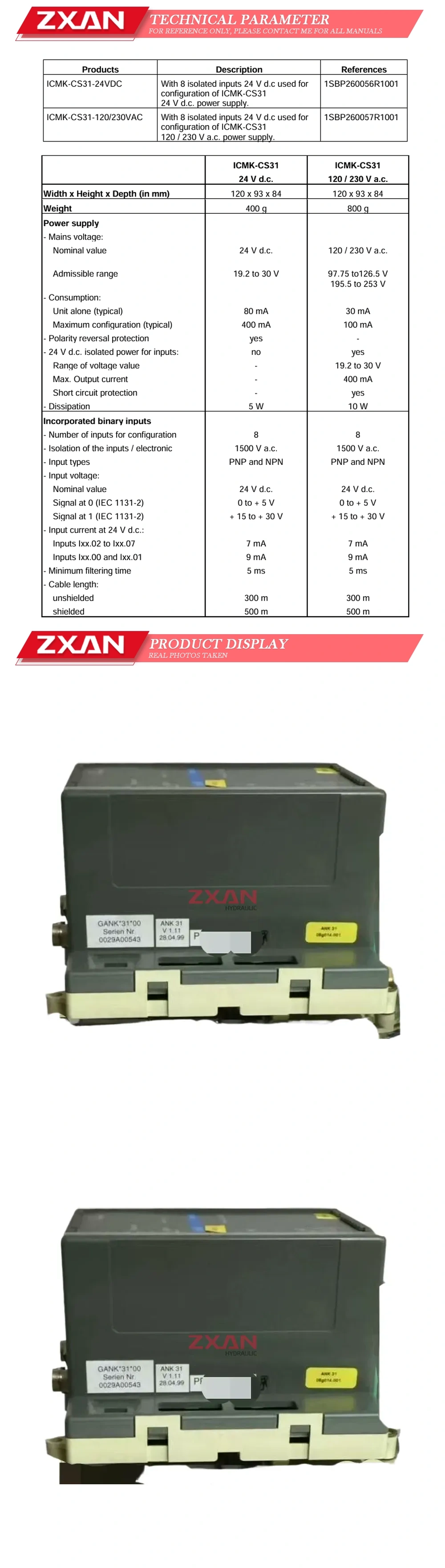 ABB AMK31 Description