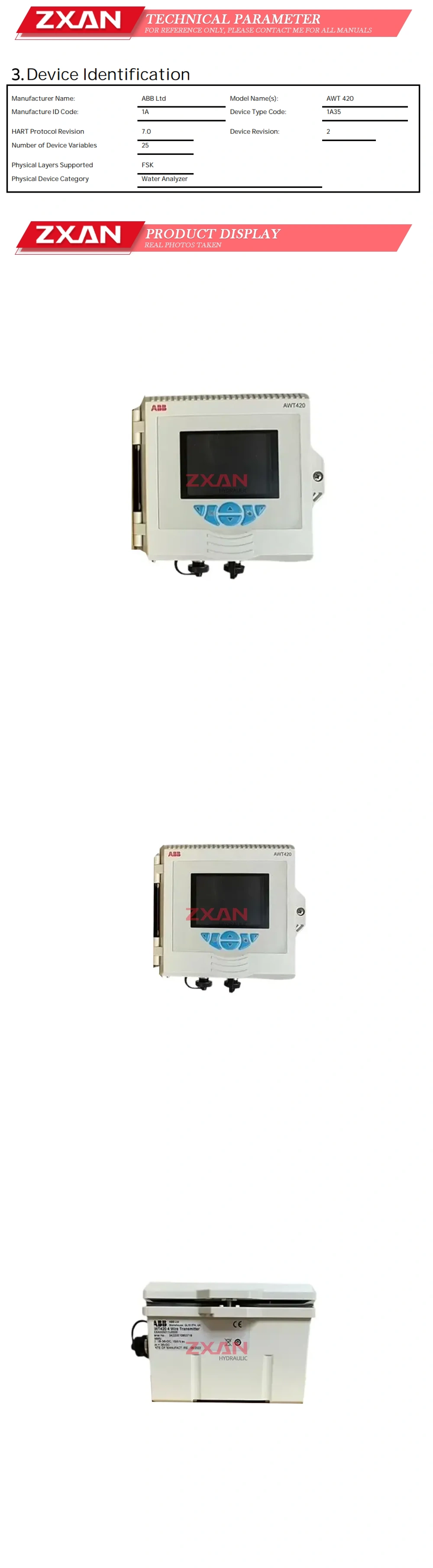 ABB AWT420 Description