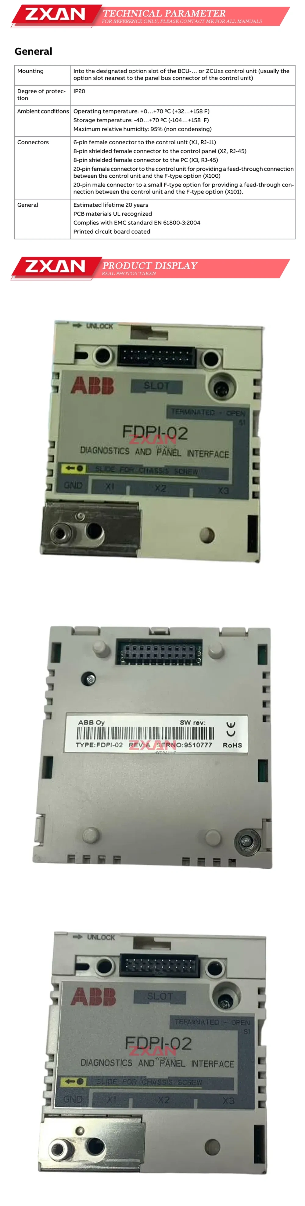 ABB FDPI-02 Description