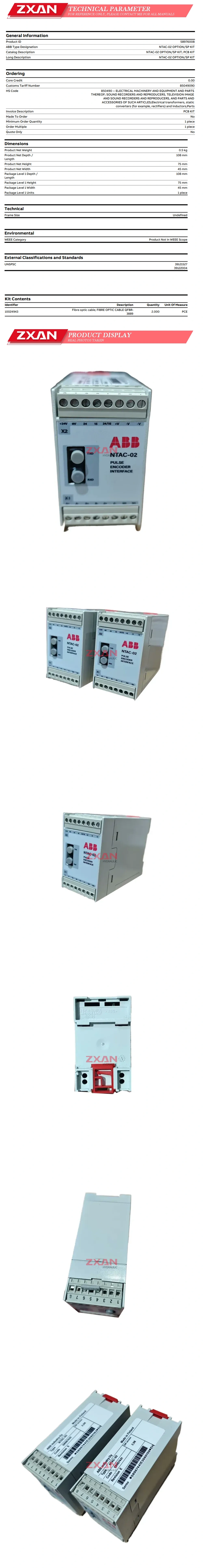 ABB NTAC-02 Description