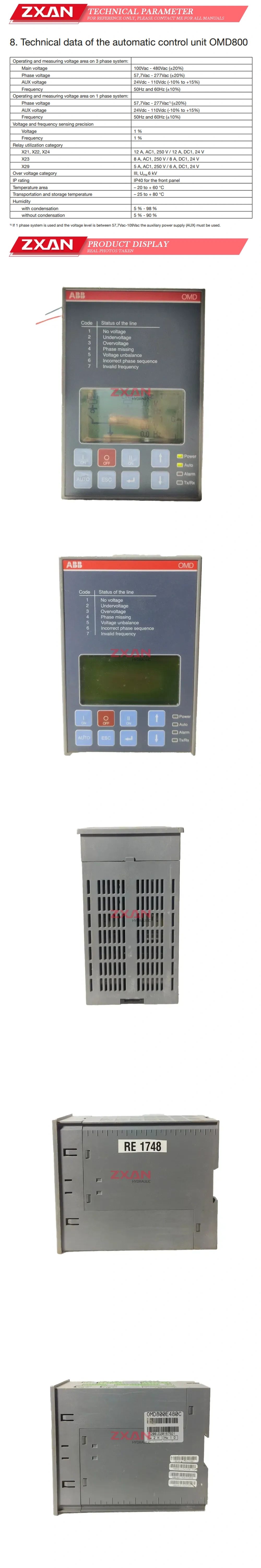 ABB OMD800E480C Description