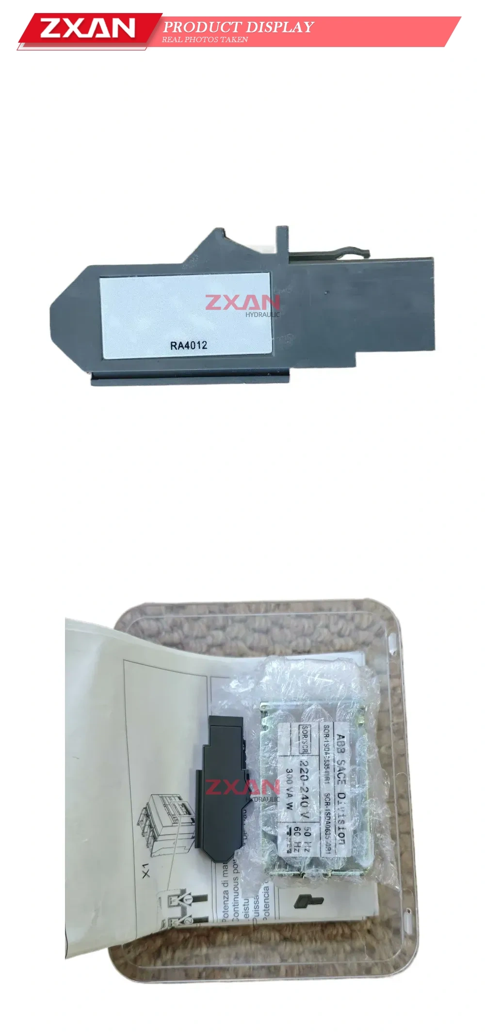 ABB SOR-1SD Opening and closing coils Description
