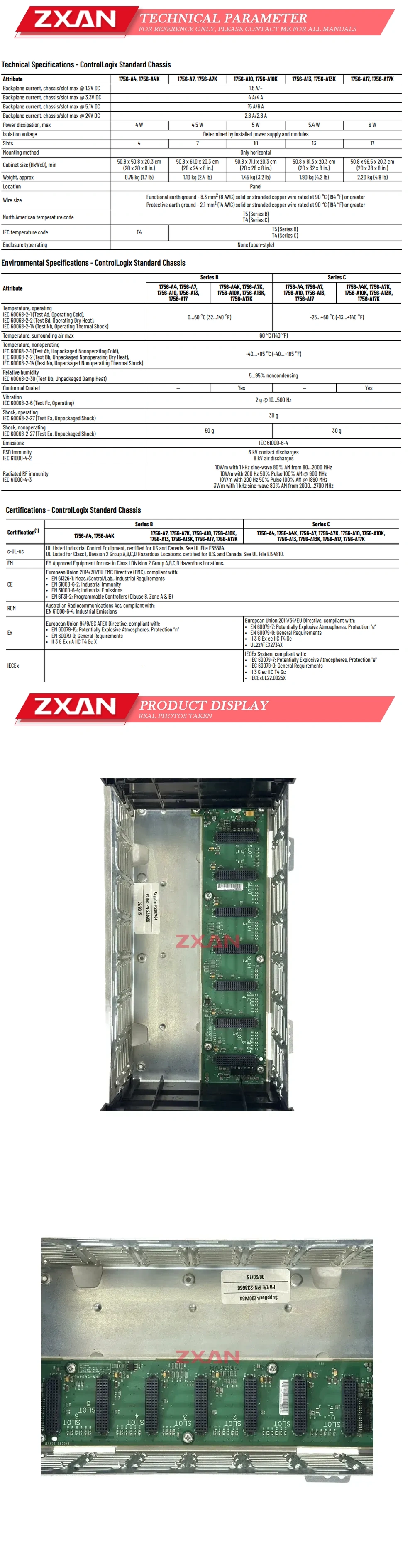 Allen-Bradley 1756-A7 Description