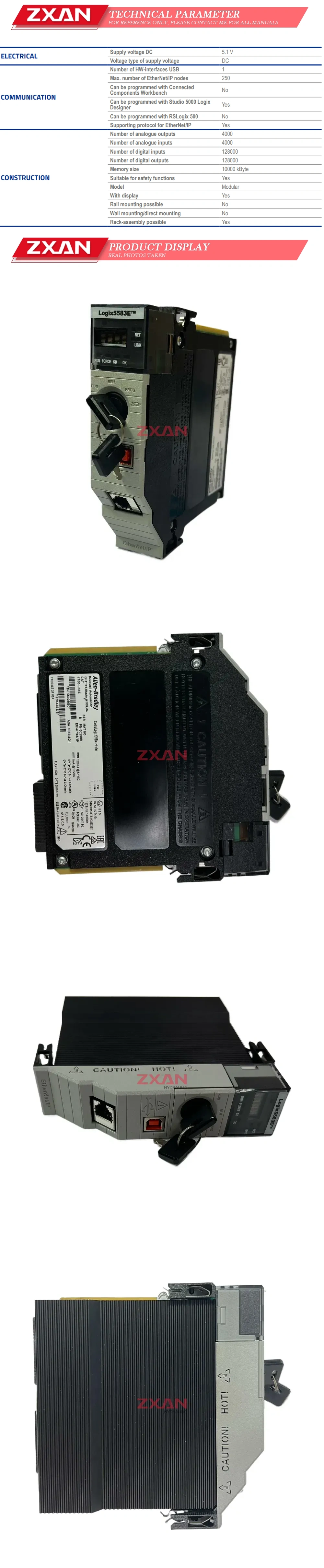 Allen-Bradley 1756-L83E Description