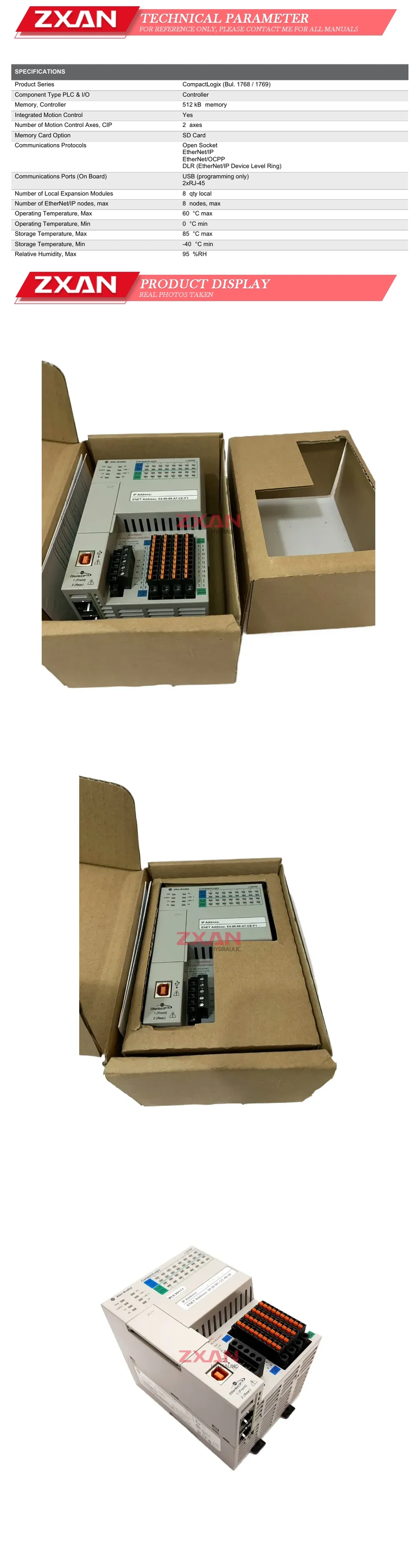 Allen-Bradley 1769-L18ERM-BB1B Description