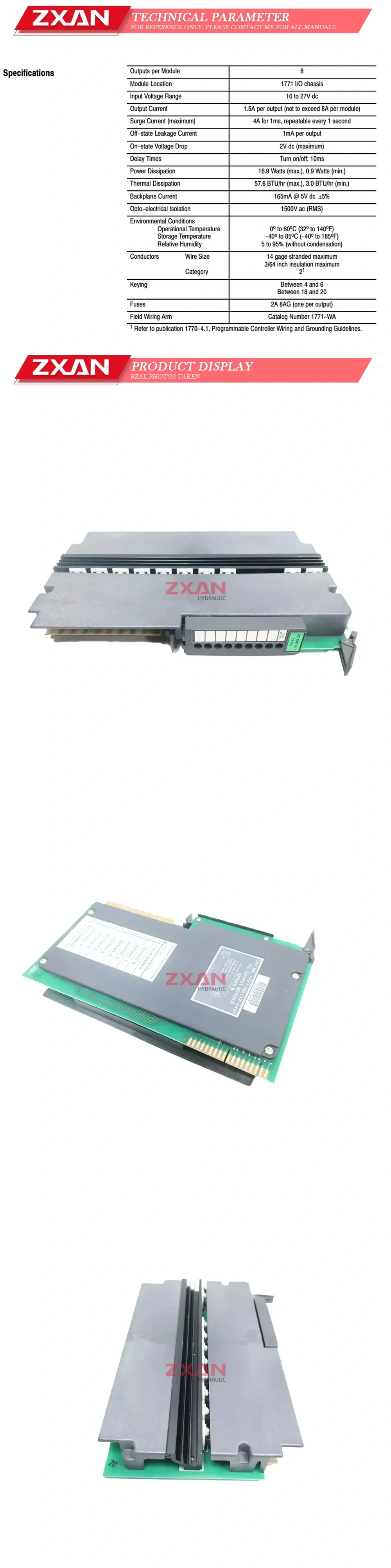 Allen-Bradley 1771-OB Description