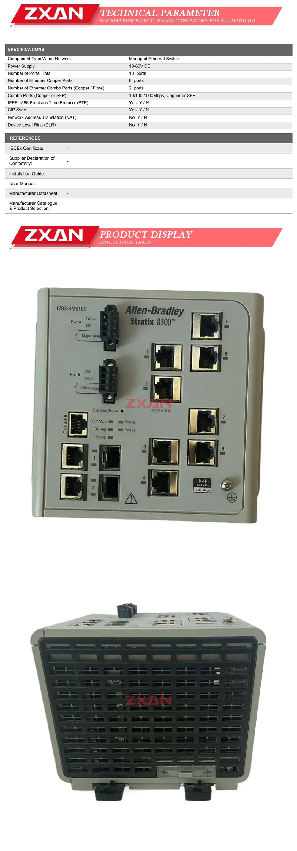Allen Bradley 1783-RMS10T Description