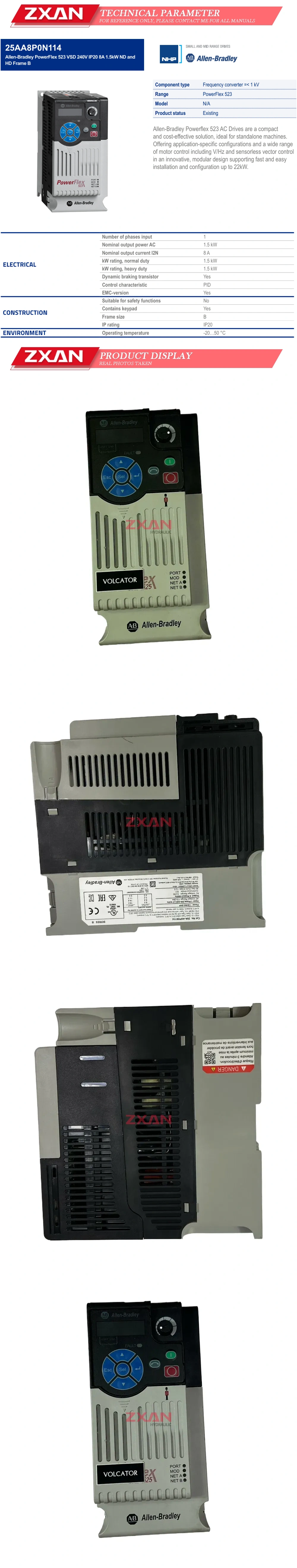 Allen-Bradley 25A-A8P0N114 Description