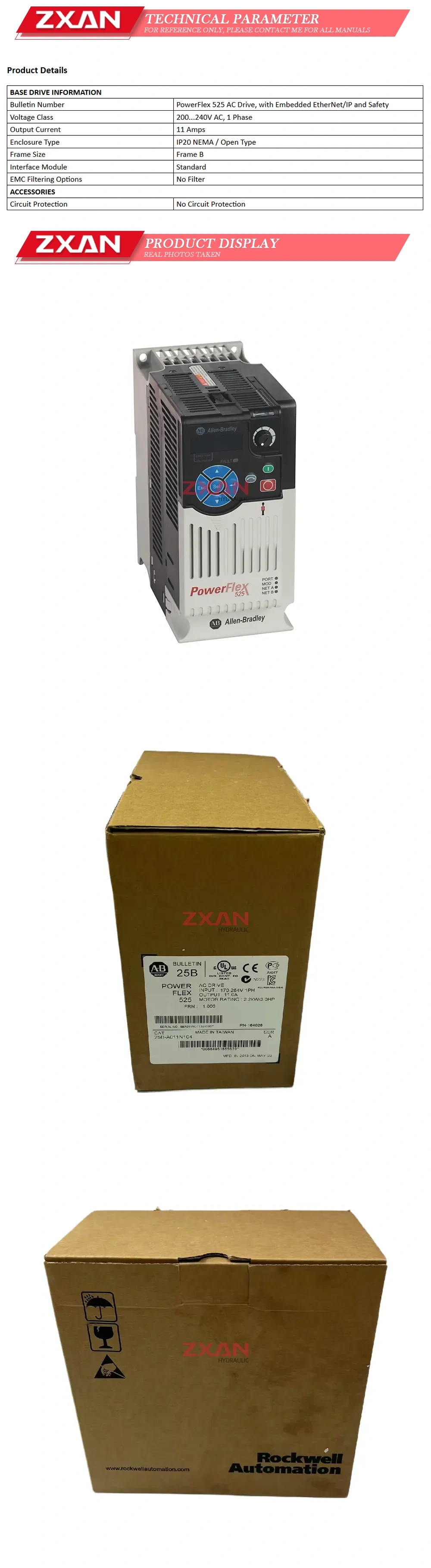 Allen-Bradley 25B-A011N104 Description