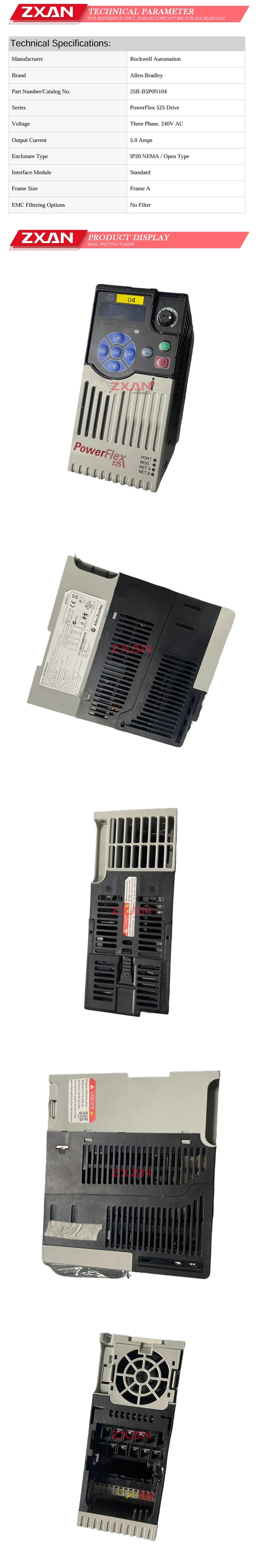 Allen-Bradley 25B-B5P0N104 Description