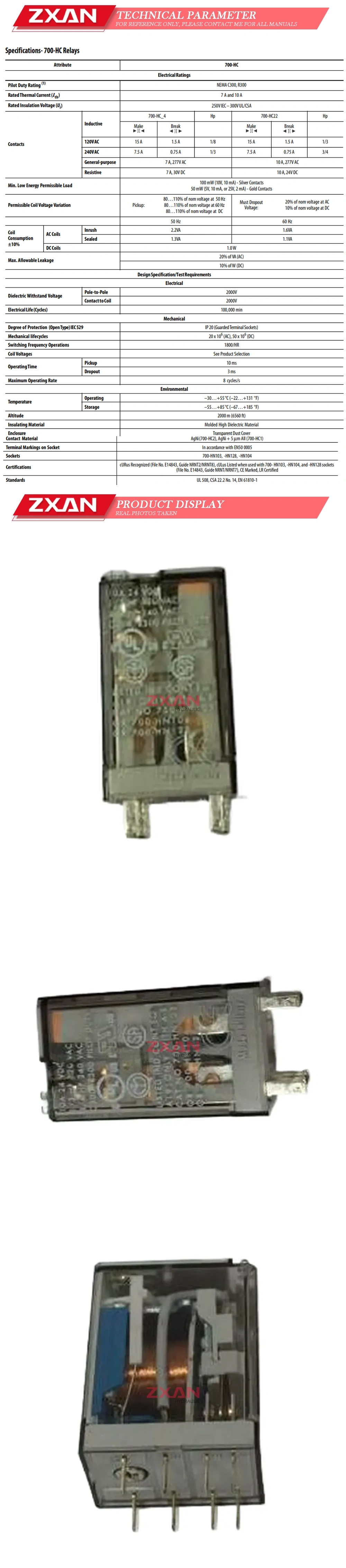 Allen-Bradley 700-HC22Z24-4 Description