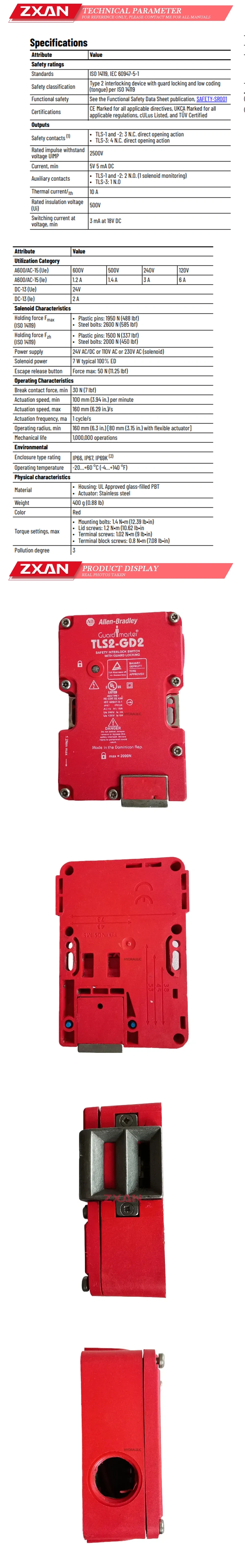 Allen-Bradley TLS-GD2 Description