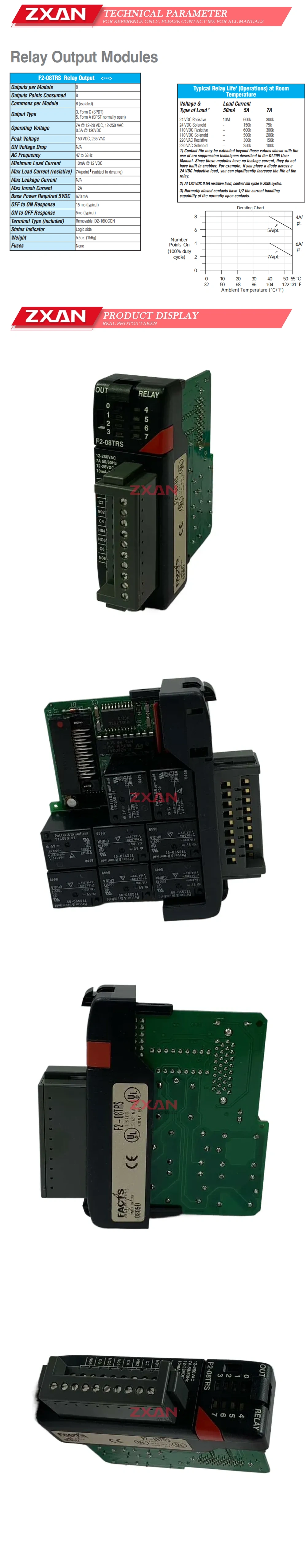 Automation DIRECT F2-08TRS Description