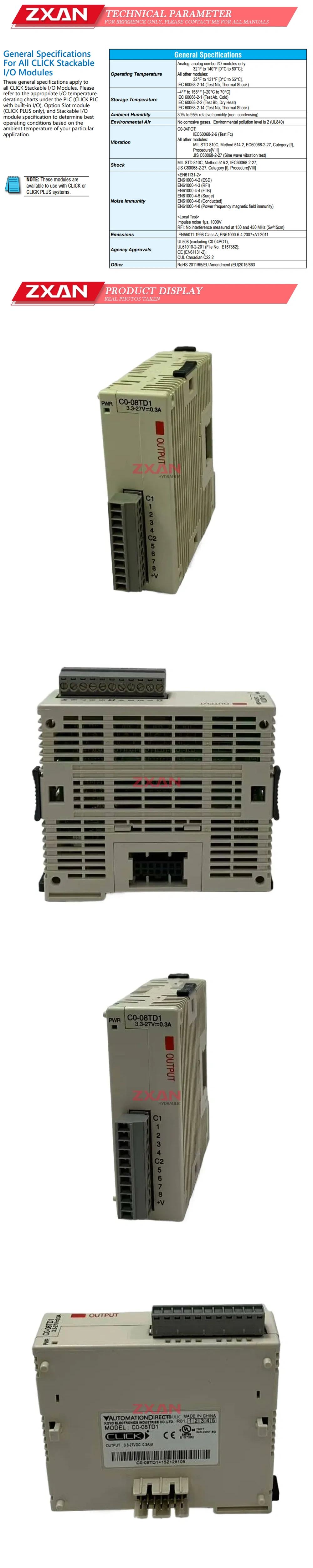 Automation Direct C0-08TD1 Description