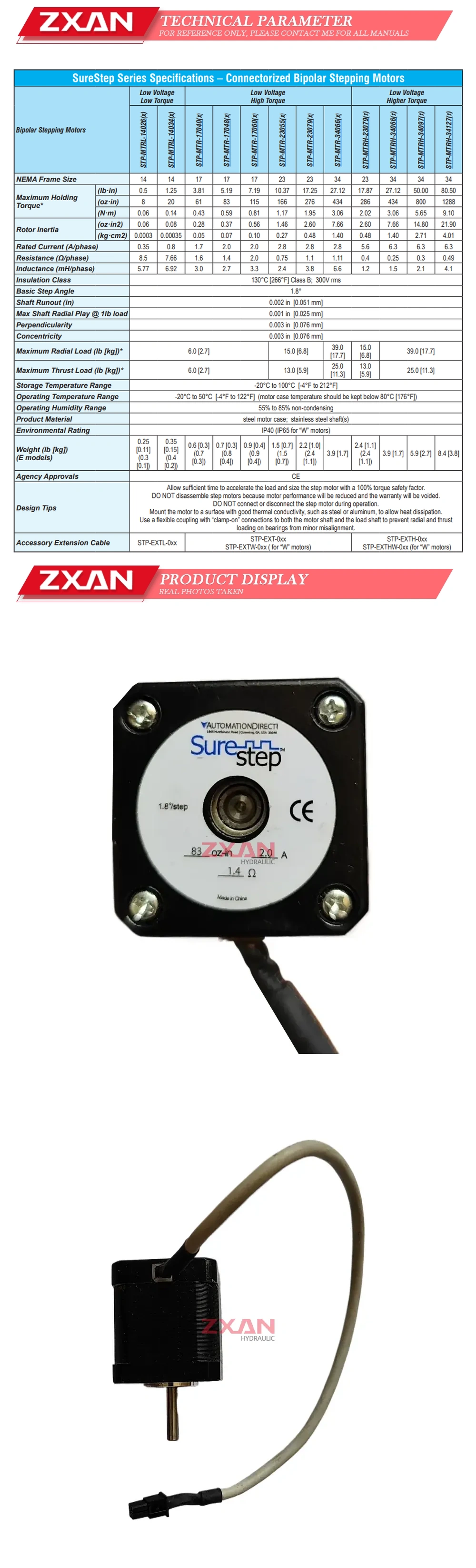 Automation STP-MTR-17048D Description