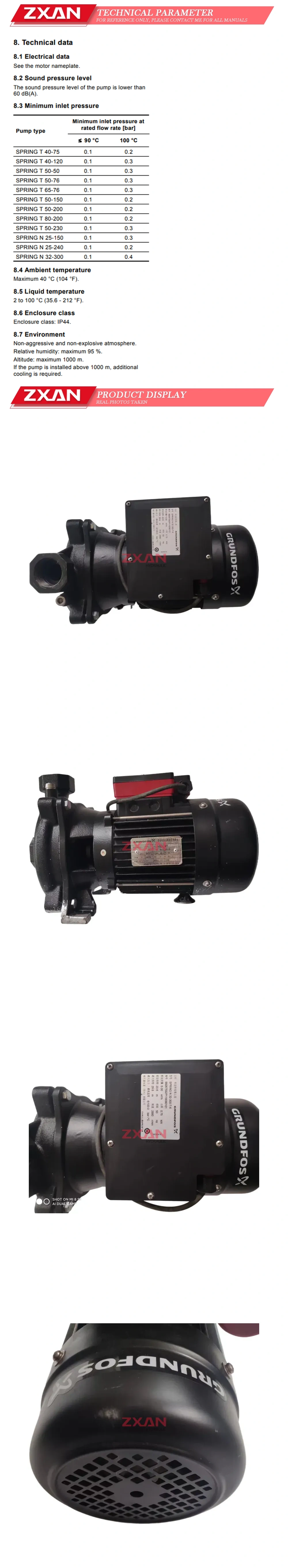 CRUNDFOS SPRING N 32-300-T-6 Description