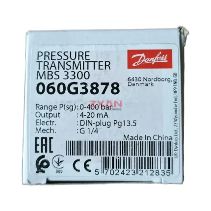 Danfoss MBS 3300 060G3878 pressure sensor