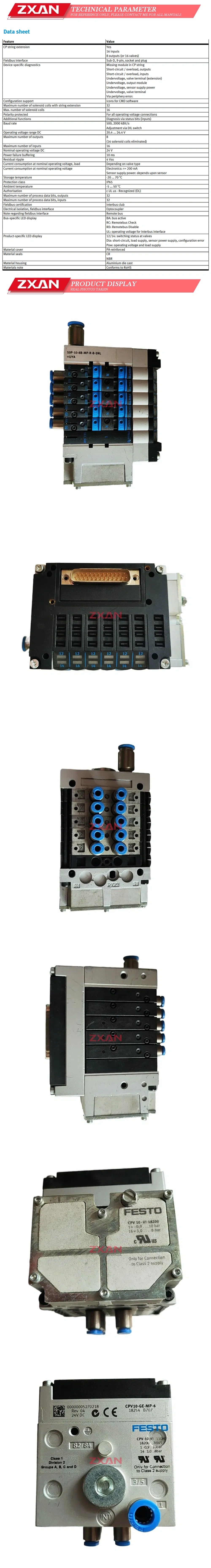 FESTO CPV 10 -VI 18200 Description