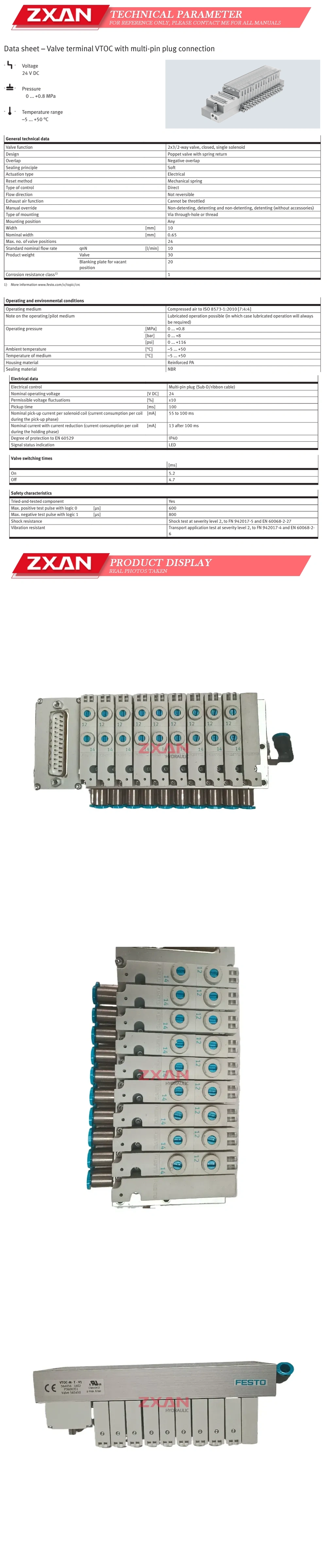 FESTO WTOC-M-T-V1 Description