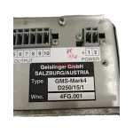 GEISLINGER GMS-Mark4 Control screen