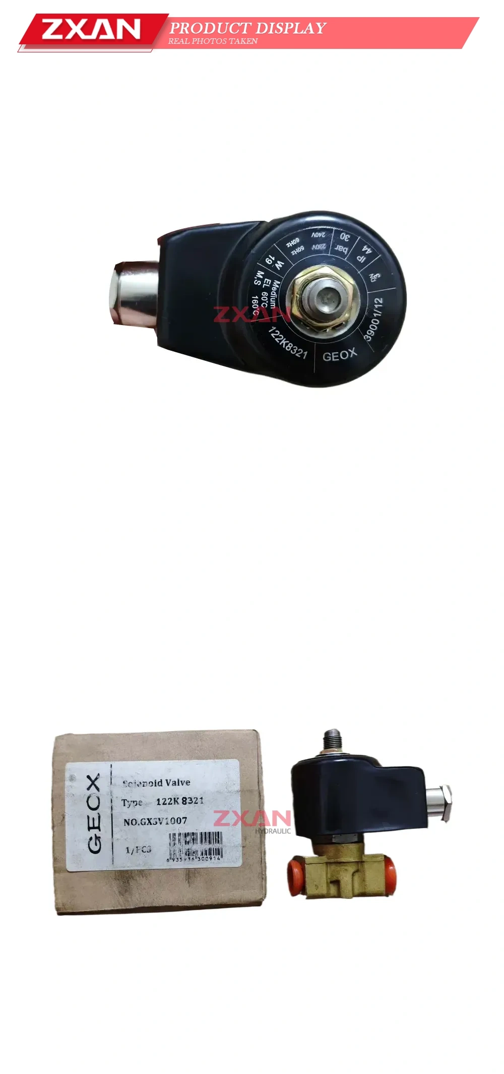 GEOX 122K 8321 Solenoid valve Description