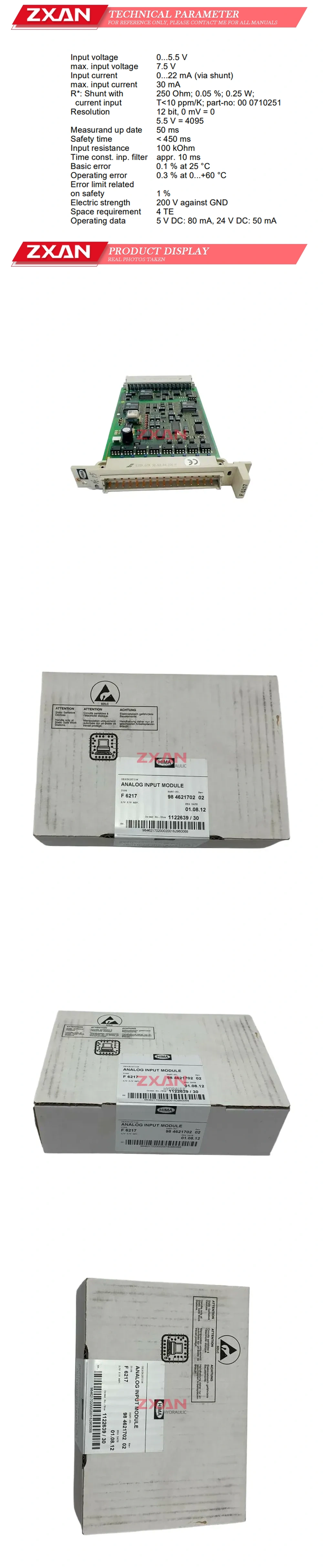 HIMA F6217 Description
