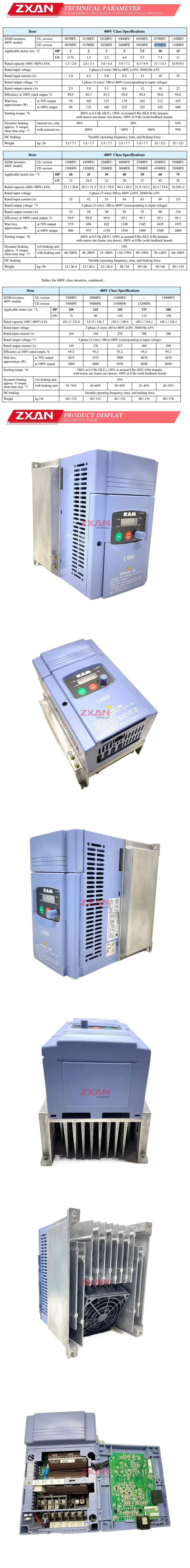 Hitachi SJ00-075HFE Description
