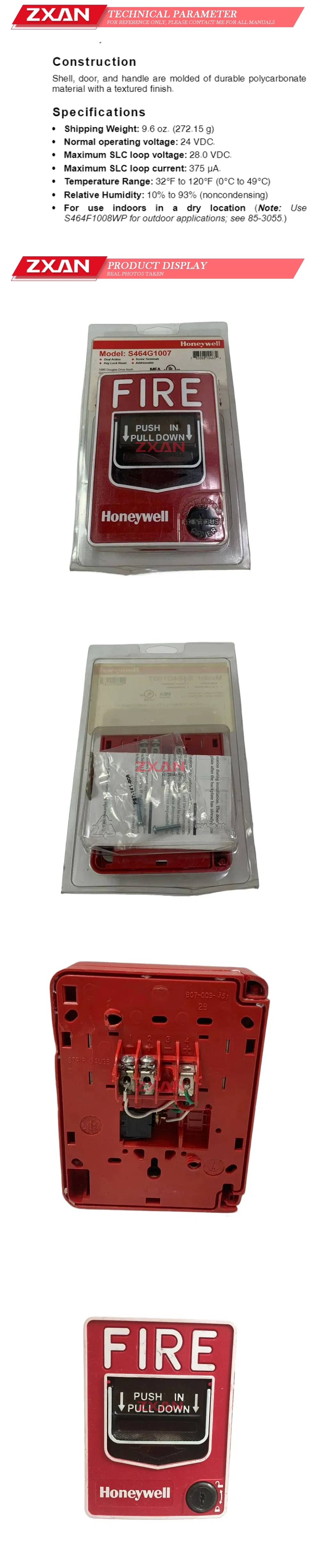 Honeywell S464G1007 Description