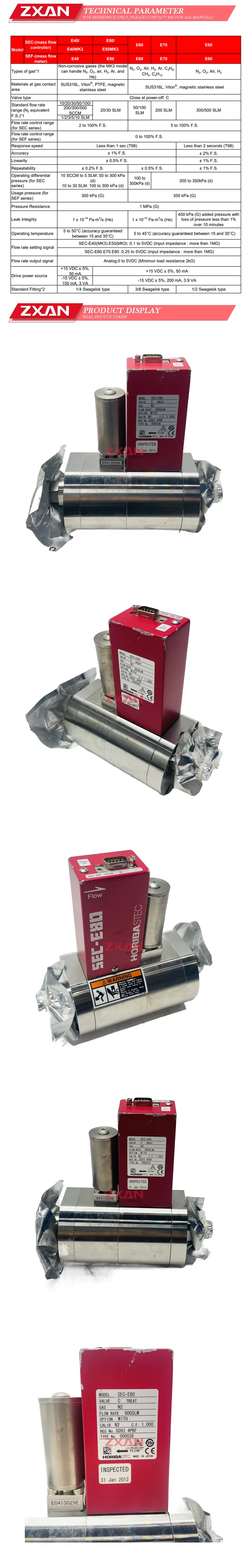 HoribaStec SEC-E80 Description