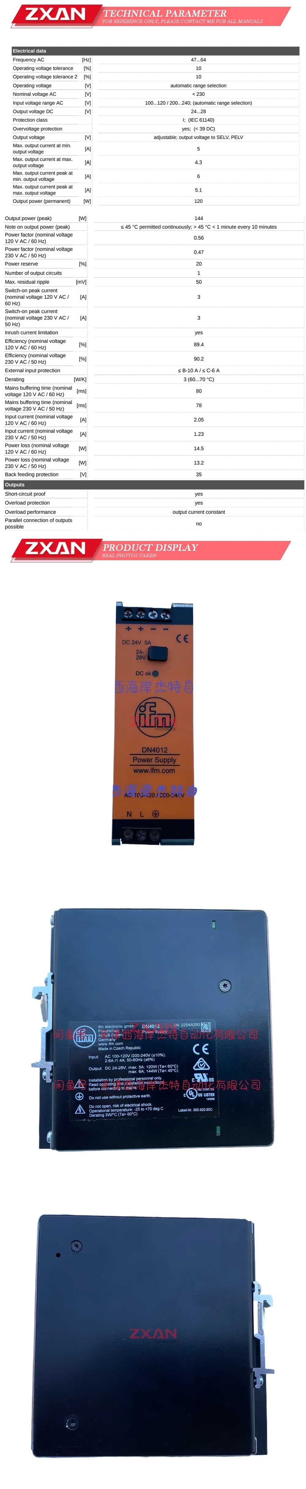 IFM DN4012 Description